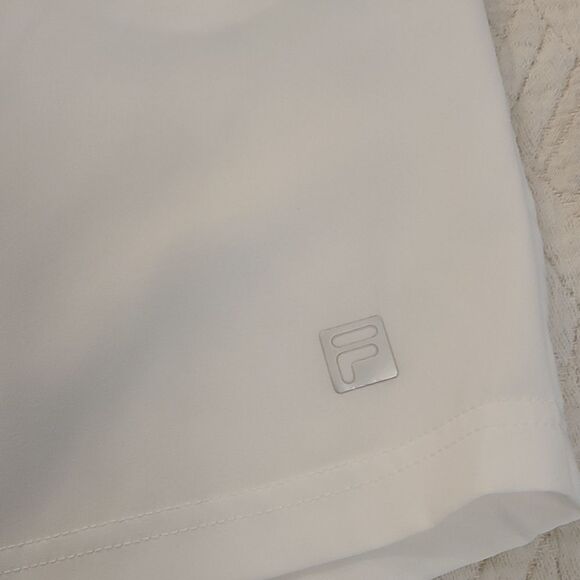 EUC Fila Modern Fit Short White Size L - Picture 4 of 9